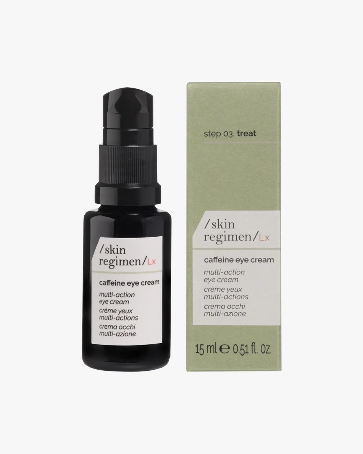 Skin Regimen Lx Caffeine Eye Cream 15ml - Multiaktive Augencreme