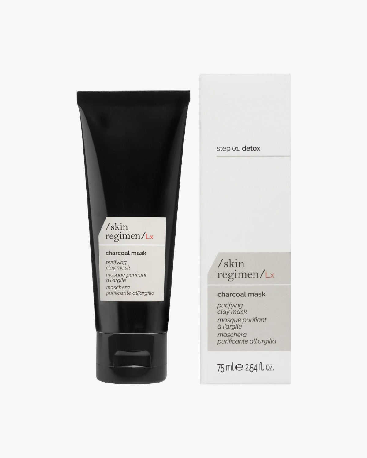 Skin Regimen Lx Charcoal Mask 75ml - Reinigende Tonerde Maske