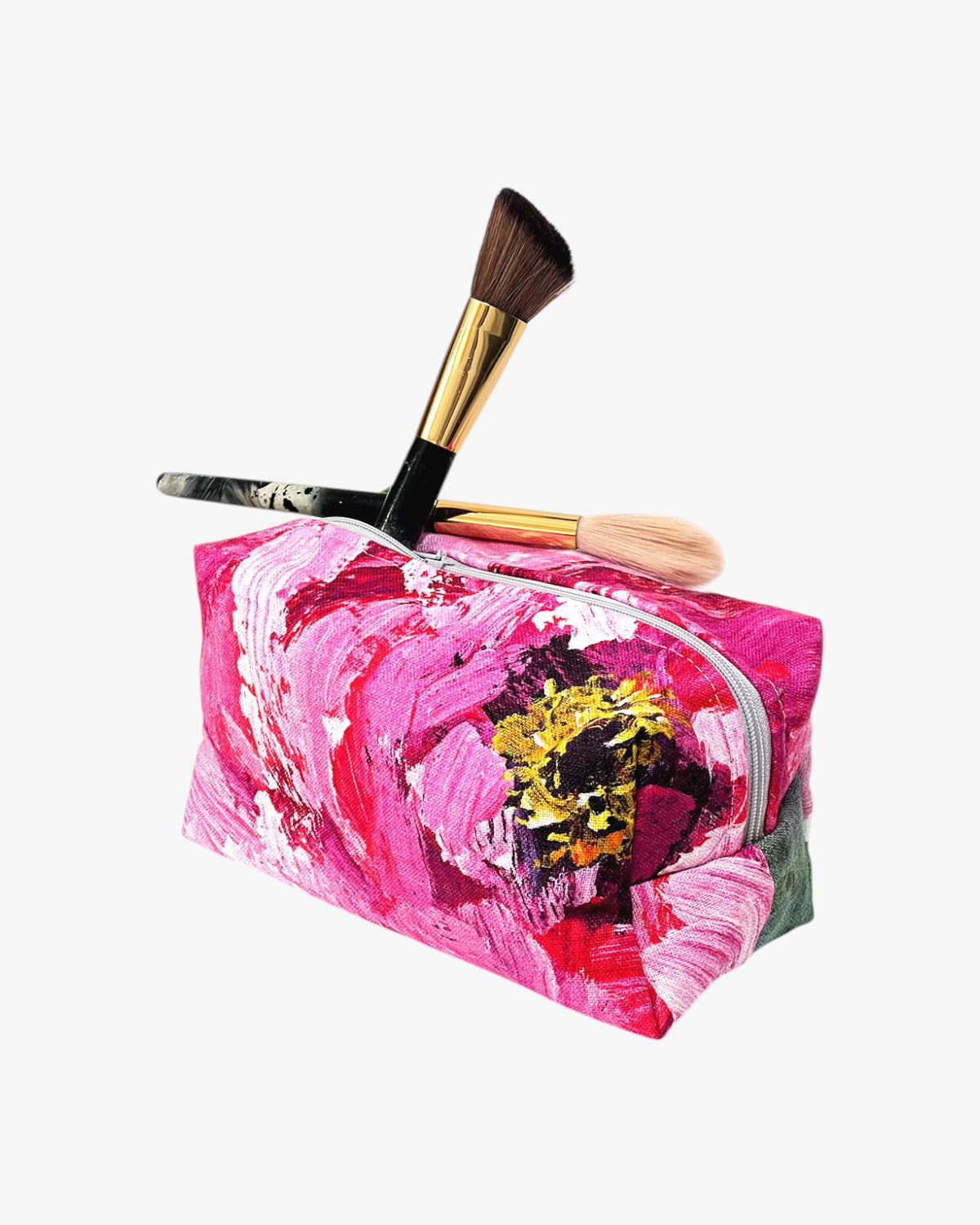 Cosmetic Bag Flower Pink