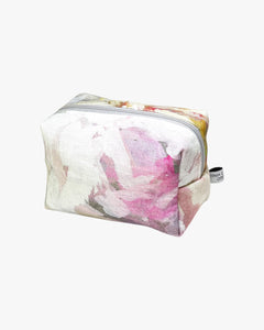 Cosmetic Bag Flower Weiss