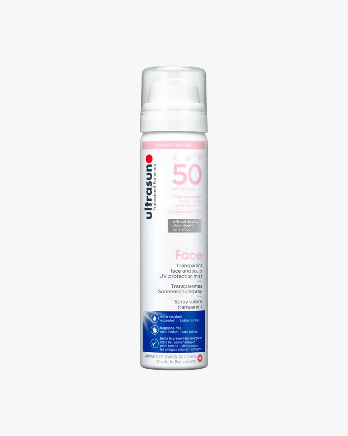 Ultrasun Face & Scalp UV Protection Mist SPF50 75 ml