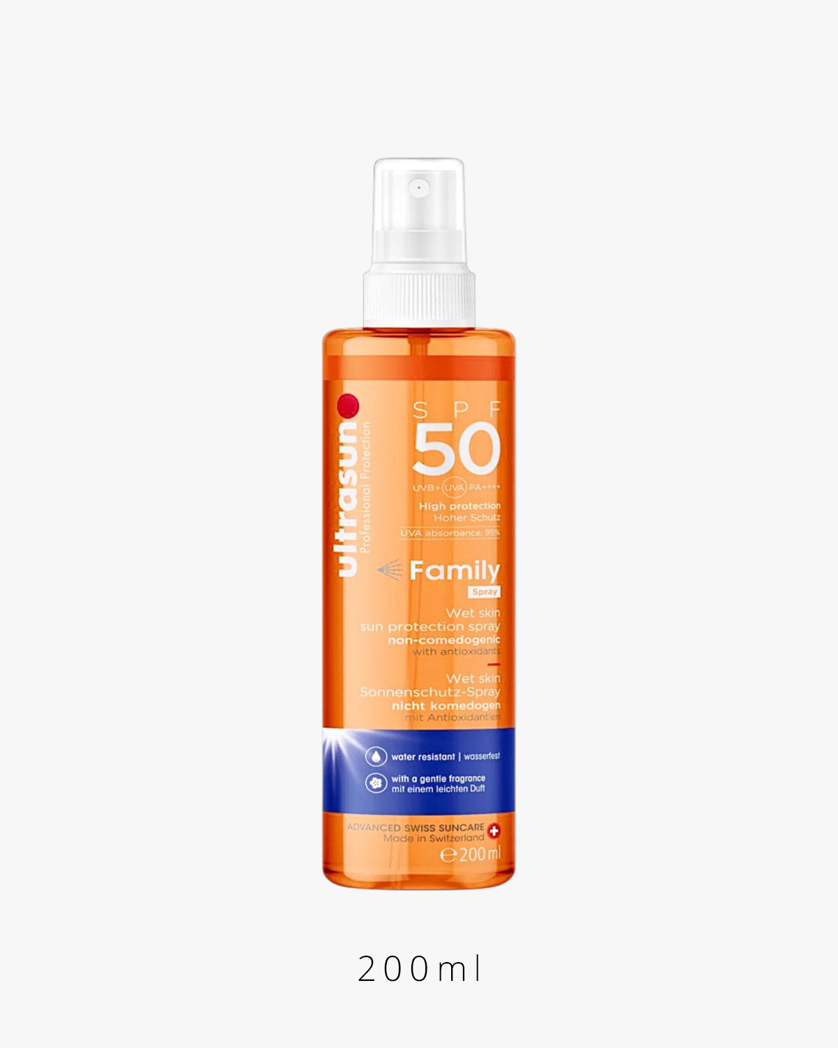 Ultrasun Family Wet Skin Spray SPF50