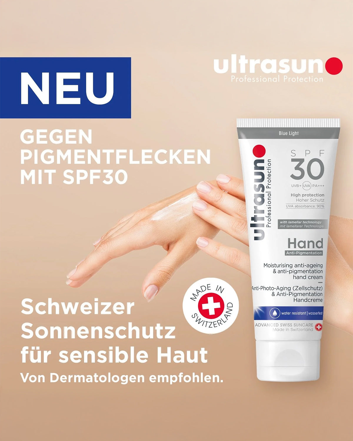 Ultrasun Hand Cream Anti-Pigmentation SPF30 75 ml