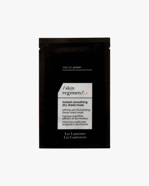 Skin Regimen Lx Instant Smoothing Dry Sheet Mask 1Stk. - Aufhellende, glättende und verfeinernde Tuchmaske