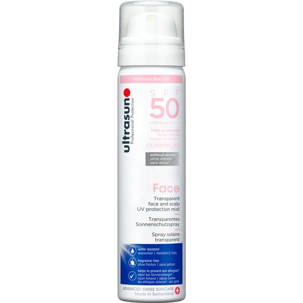 ULTRASUN FACE & SCALP UV PROTECTION MIST SPF50 75ML