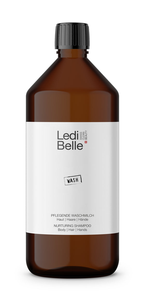 LediBelle - PFLEGENDE WASCHMILCH I HAUT I HAARE I HÄNDE 300ML