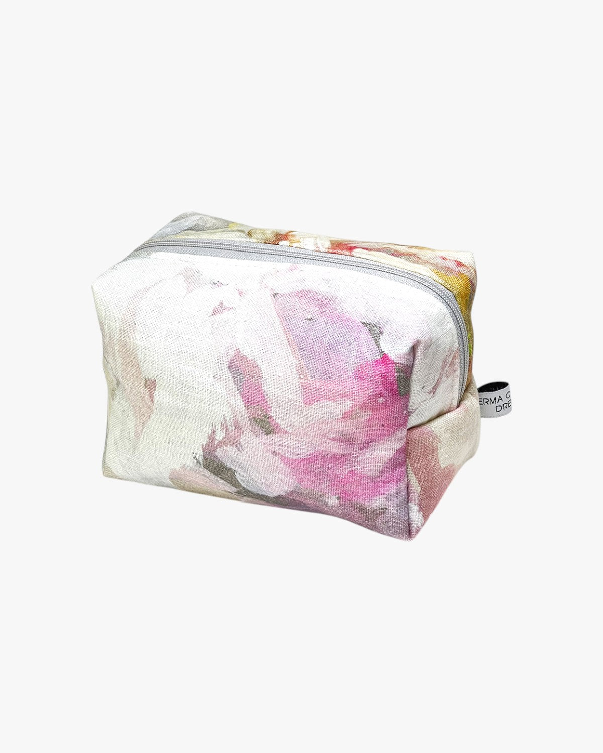 Cosmetic Bag Flower Weiss