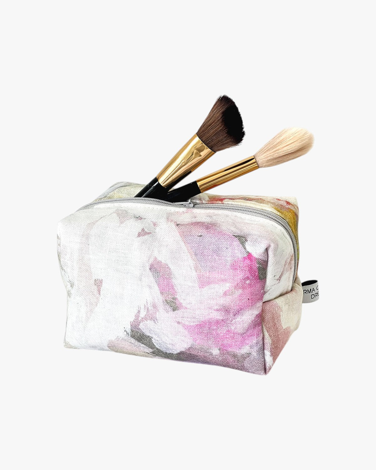 Cosmetic Bag Flower Weiss