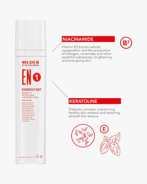 Energy-Net Revitalisierende Reinigungsmaske 100ml - Reinigung mit Niacinamid