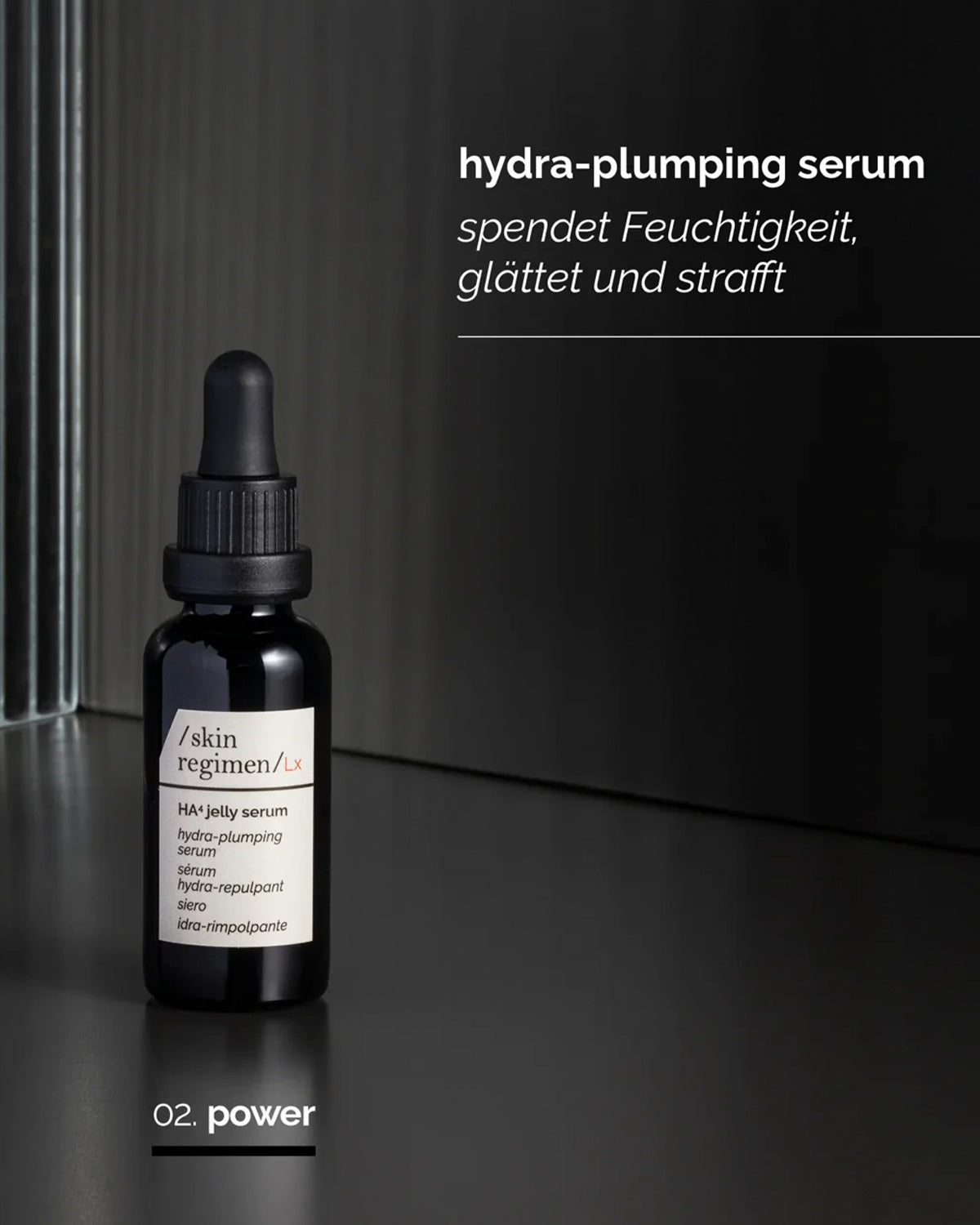 Skin Regimen Lx Ha4 Jelly Serum - Feuchtigkeitsspendendes, aufpolsterndes Serum
