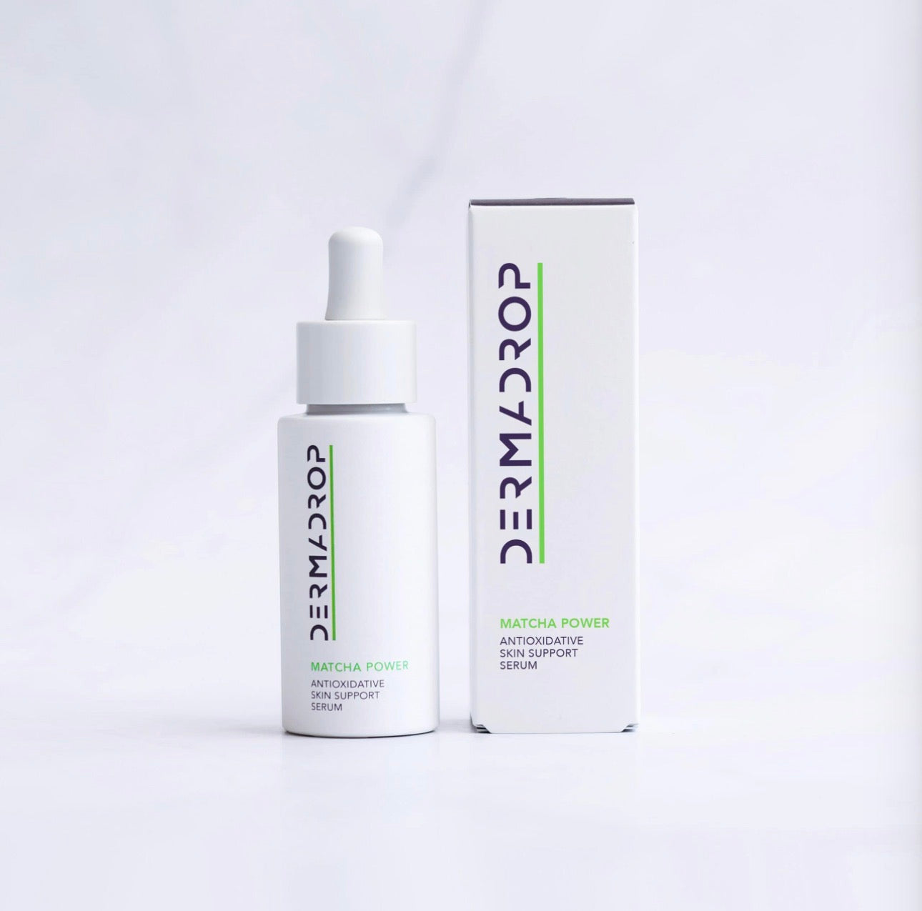 MATCHA POWER SERUM 30ml - ANTIOXIDATIVE REGENERATION - Matcha & Bakuchiol