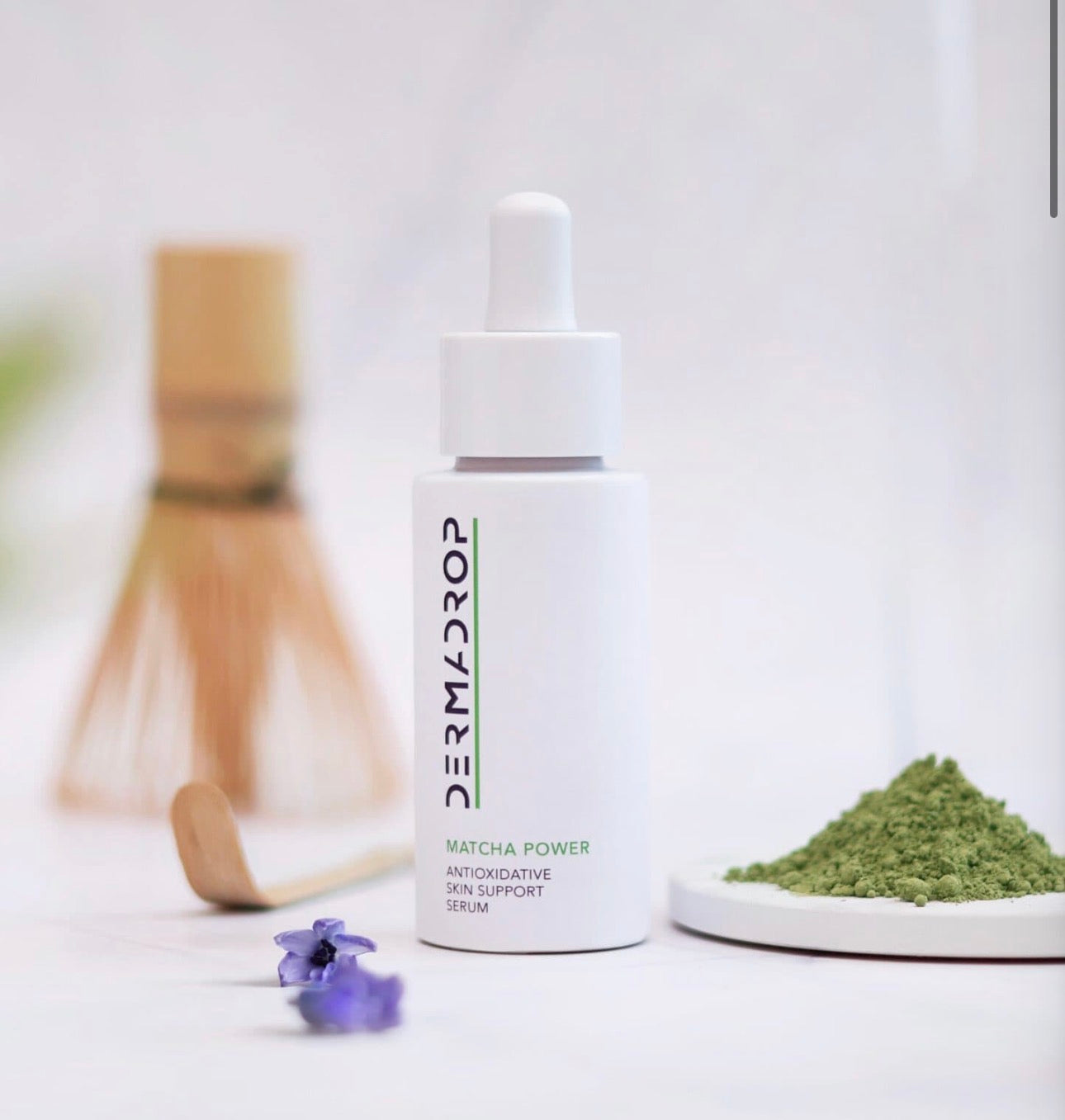 MATCHA POWER SERUM 30ml - ANTIOXIDATIVE REGENERATION - Matcha & Bakuchiol