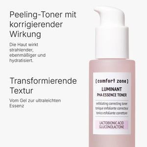 Luminat PHA Essence Toner 100ml - Exfolierender, korrigierender Toner