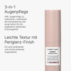 Luminant Revival Eye Stick 10ml - Aufhellend, kühlend & abschwellend, für eine strahlende Augenpartie