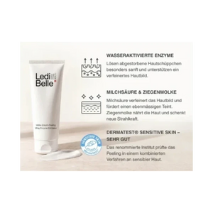 Molke-Enzym-Peeling 75ml - Sanfte Peelingcreme für empfindliche Haut
