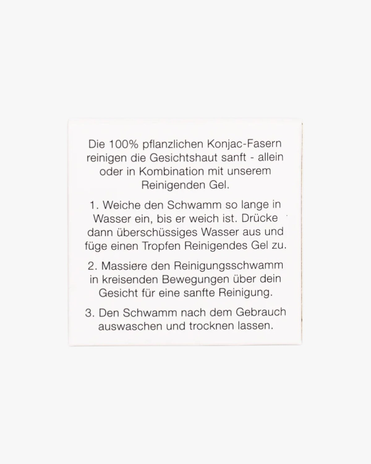 Konjac Reinigungsschwamm