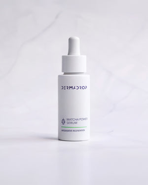 MATCHA Power Serum 20ml - Antioxidative Regeneration mit Matcha &  Bakuchiol