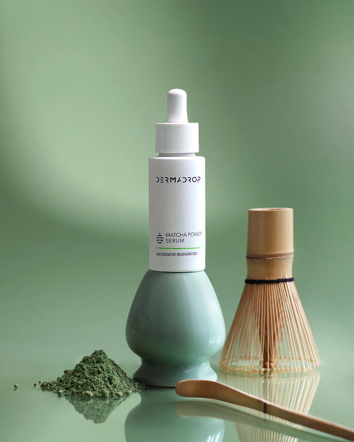 MATCHA Power Serum 20ml - Antioxidative Regeneration mit Matcha &  Bakuchiol