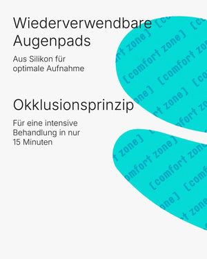 Other Comfort Zone Lines Cz Silicone Eye Patches 2 Stk. - Wiederverwendbare Augenpads