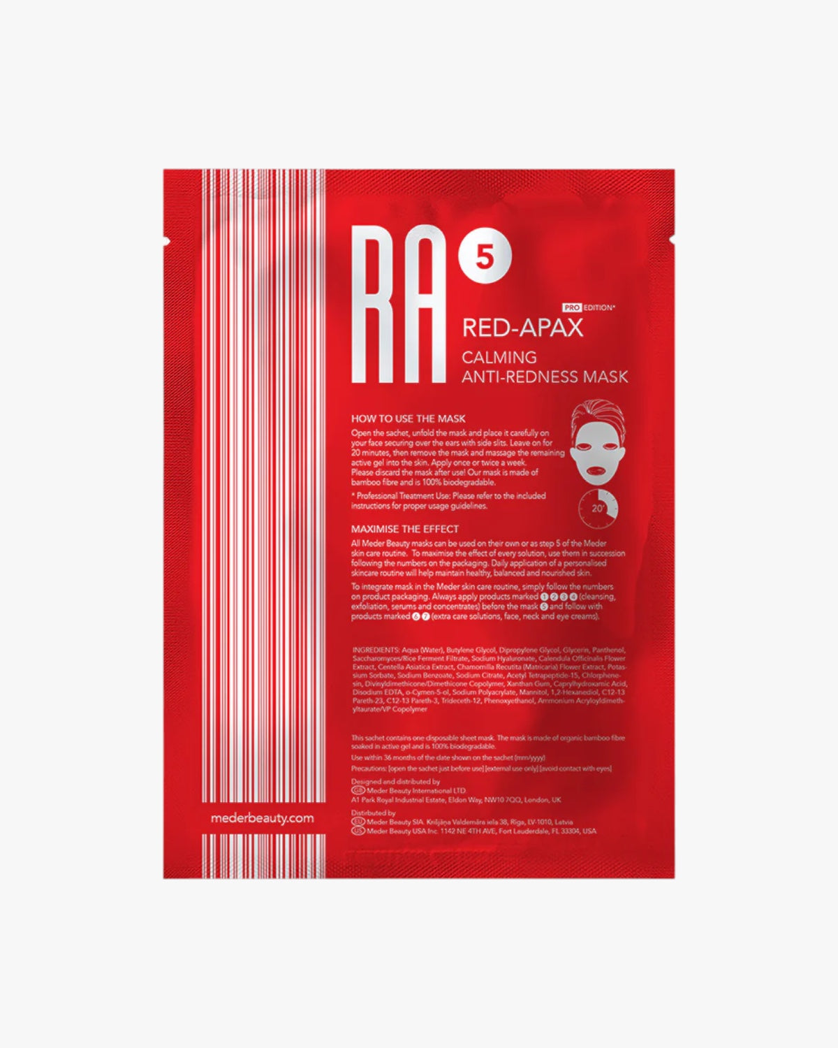 Red-Apax Mask - Beruhigende No-Redness Maske
