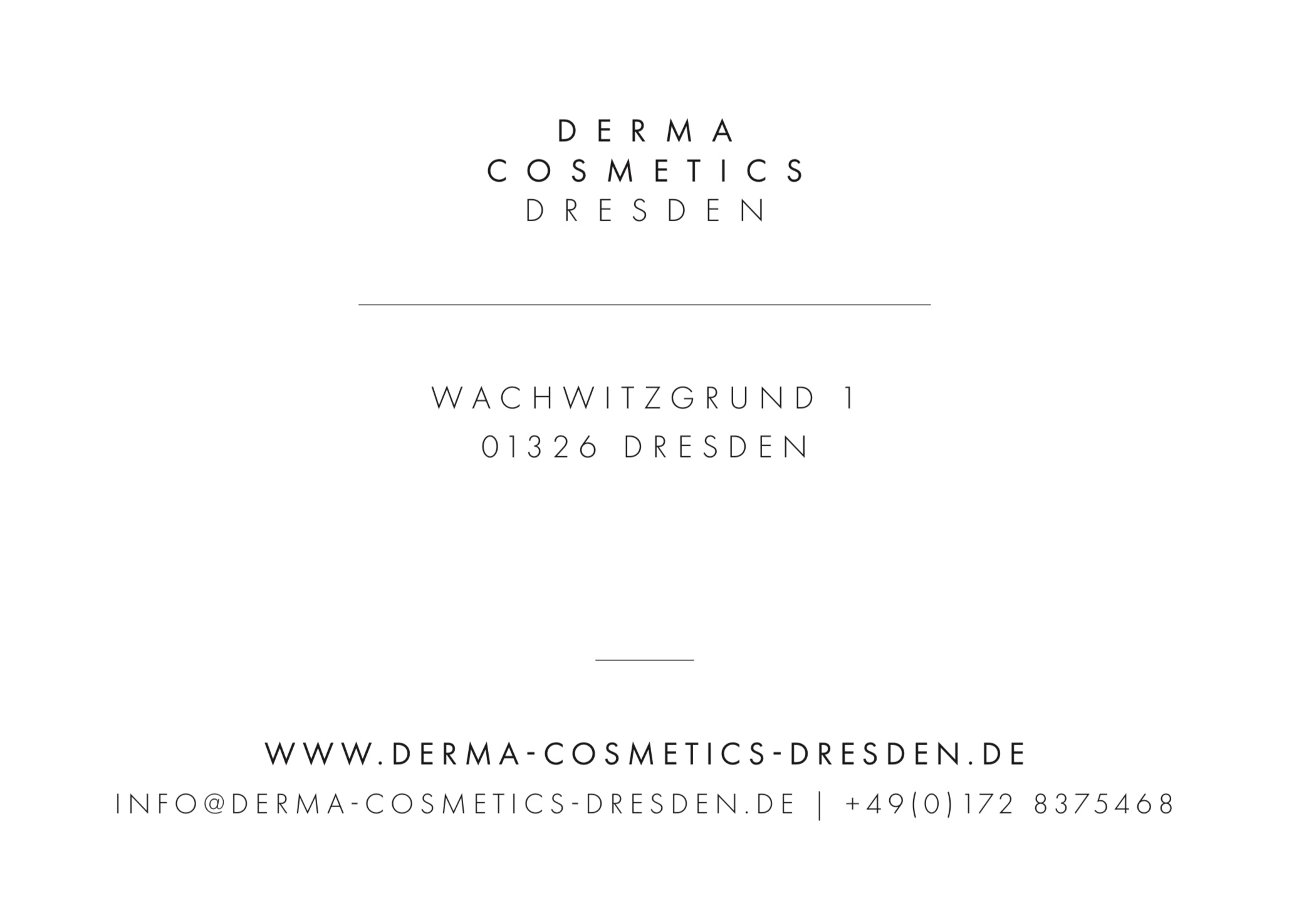 DERMA COSMETICS DRESDEN - Geschenkgutschein